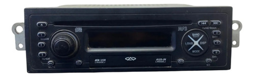Radio Cd Player Chery Qq 2011 2015 Original Preto 1
