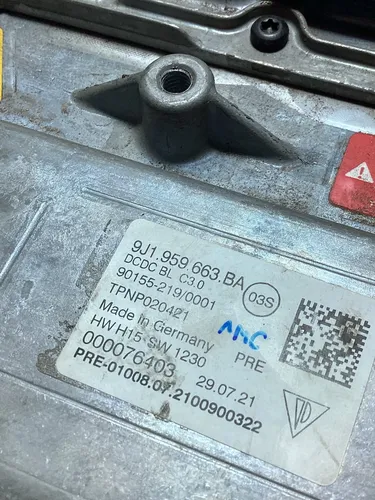 Módulo Controle Bateria Porshe Taycan Elétrica 9j1959663ba - Imagem 5