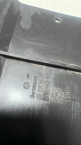 Suporte Da Placa Traseira Audi A3 A4 A6 1h6943199 Preto - Imagem 3