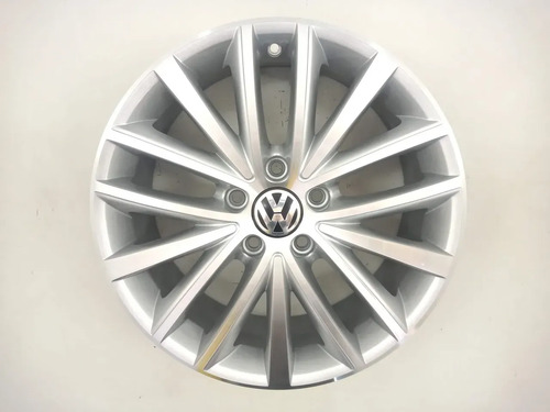 Roda Liga Leve Aro 17 Vw Jetta Golf Virtus Prata Prateado