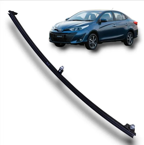 Guia Vidro Porta Traseira Direita Toyota Yaris 2019-2023 Preto
