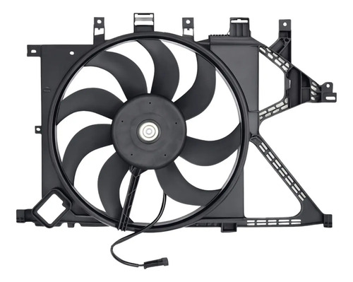 Eletroventilador Chevrolet Corsa Montana 1.8 2002/2009 C/ar - Imagem 2