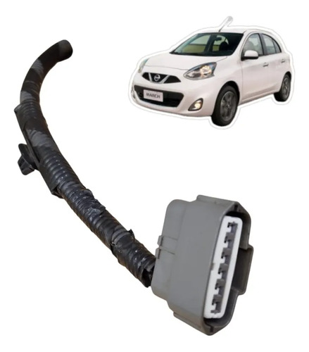 Conector Trava Elétrica Dianteira Esquerda Nissan March 2017