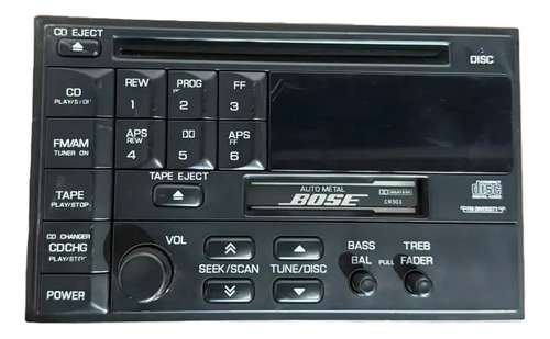 Radio Cd Tape Original Bose Nissan Maxima 1997