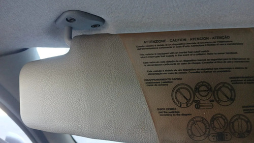 Quebra Sol Lado Esquerd Fiat Brava Marea 99 A 2003 Com Trava - Imagem 4
