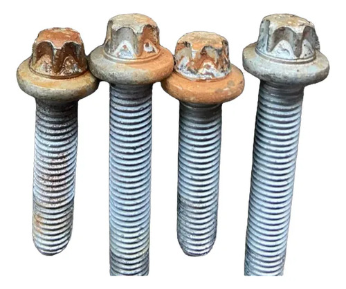 4 Parafuso Suporte Compressor Ar Zafira Novo Corsa Meriva - Imagem 4