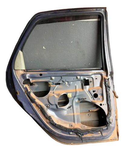 Porta Traseira Esquerda Renault Scenic 2000 Até 2010 Traseira Esquerda Azul - Imagem 4
