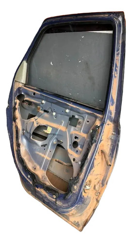 Porta Traseira Esquerda Renault Scenic 2000 Até 2010 Traseira Esquerda Azul - Imagem 6