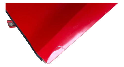 Porta Traseira Esquerda Peugeot 208 2014 Até 2018 Traseira Esquerda Vermelho - Imagem 5