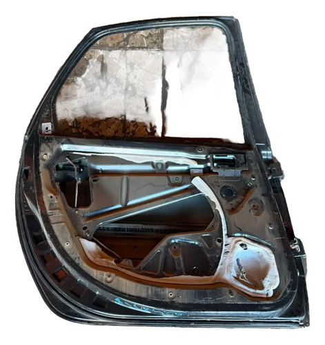 Porta Traseira Esquerda Xsara Picasso 2000 Até 2012 Traseira Esquerda Preto - Imagem 4