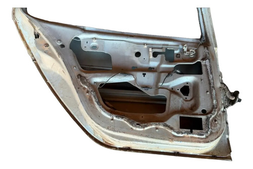 Porta Traseira Esquerda Renault Megane 2001 Até 2005 Traseira Esquerda Cinza - Imagem 3