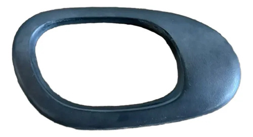 Moldura Maçaneta Traseira Peugeot 206 207 2001 Até 2012 Preto Traseira