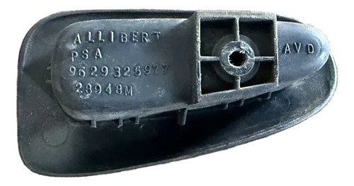 Puxador Interno Porta Direita Peugeot 206 2000 Até 2008 Preto - Imagem 5