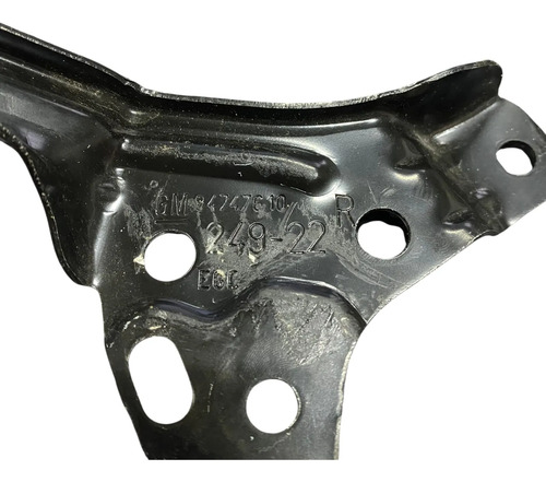 Suporte Paralama Dianteiro Direito Onix Prisma 2013 2019 Preto - Imagem 9