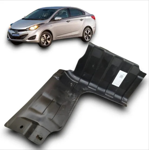 Defletor Direito Protetor Inferior Carter Hyundai Hb20 2015