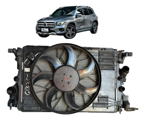 Kit Radiador Mercedes Glb 200 2020 Original Usado - Imagem 1