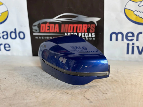 Capa Retrovisor Esq Bmw 320 2022 Usado Original C Detalhes Azul - Imagem 3
