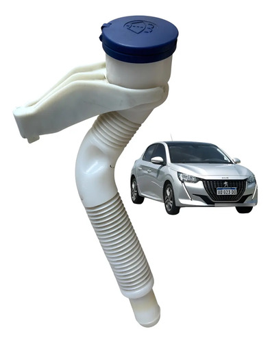 Reservatório Do Limpador Para Brisa Peugeot 208 2022 Usado - Branco - Imagem 1