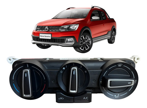 Comando Ar Condicionado Vw Saveiro Cross 2020 Usado Original