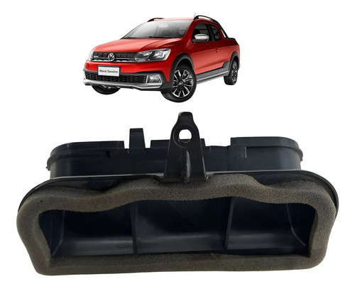 Duto De Ar Central Volkswagen Saveiro Cross 2020 Usado Preto