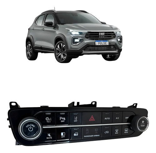Comando Do Ar Condicionado Fiat Pulse 2023 Usado Original - Imagem 1