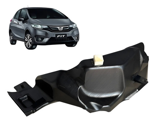Duto Ar Condicionado Direito Honda Fit 2016 Original Usado Preto