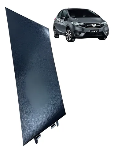 Acabamento Painel Esquerdo Honda Fit 2016 Original Usado Preto