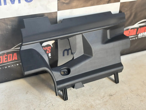 Moldura Acabamento Inferior Painel Honda Fit 2016 Usado Preto - Imagem 2