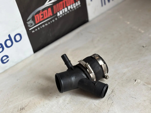 Flange Duto Intercooler Ford Fusion 2015 Original Usado Preto - Imagem 2