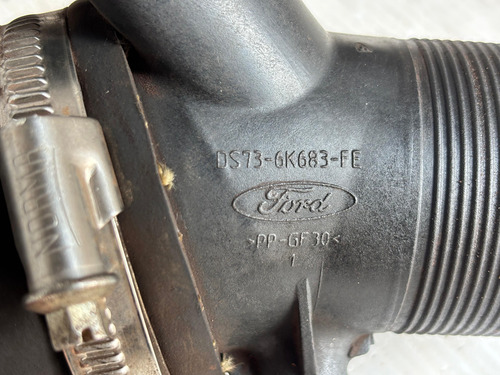 Flange Duto Intercooler Ford Fusion 2015 Original Usado Preto - Imagem 7