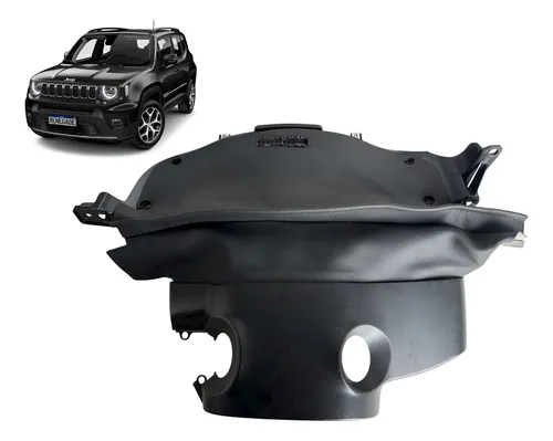 Acabamento Moldura Superior Volante Jeep Renegade 2020 Usado Preto