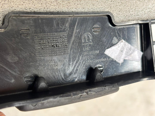 Acabamento Moldura Superior Volante Jeep Renegade 2020 Usado Preto - Imagem 6