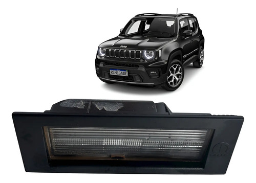 Lanterna Luz De Placa Jeep Renegade 2020 Original Usado