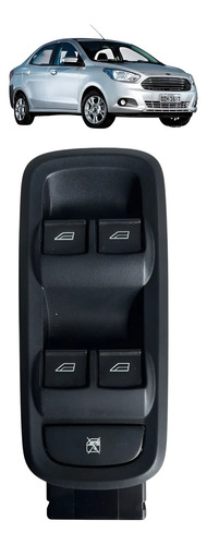 Botão Vidro Elétrico Quadruplo Ford Ka 2015 Original Usado
