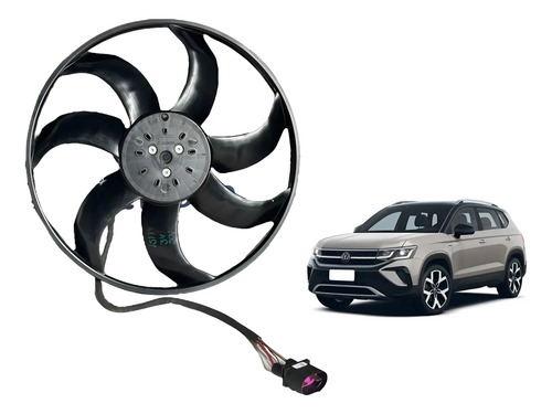 Ventoinha Com Motor Volkswagen Taos 1.4  2022 Usado