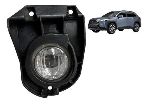 Farol De Milha Dianteiro Direito Corolla Cross 2022 Usado Água