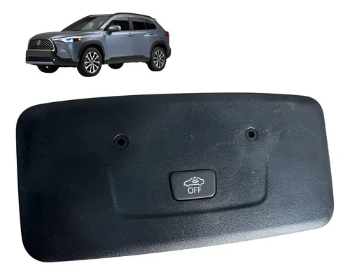 Moldura Botão Sensor Alarme Toyota Corolla Cross 2022 Usado Preto