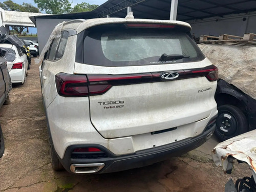 Lanterna Esquerda Chery Tiggo 8 Turbo Gdi 2024 Usado Esquerdo/motorista Vermelho - Imagem 4