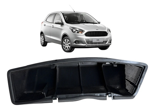 Tela Proteção Entrada Caixa De Ar Painel Ford Ka 2015 Usado Preto