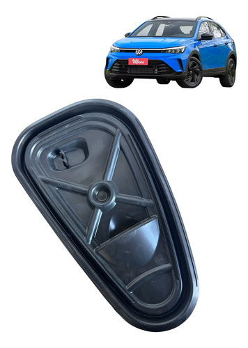 Tampa Da Porta Dianteira Direita Vw Nivus 2025 Usado Preto - Imagem 1