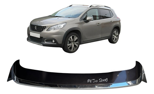 Aerofólio Traseiro Peugeot 2008 2017 Usado Original