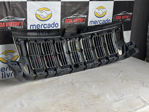 Grade Jeep Grand Cherokee 2012 Original Usado Com Detalhes Preto Brilhante - Imagem 6