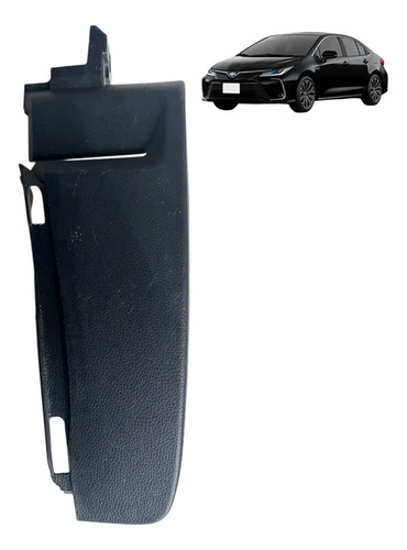 Acabamento Banco Tras Esq Toyota Corolla 2023 Usado Detalhe Preto