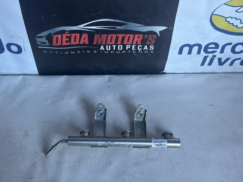 Flauta Bico Injetor Gm Onix 1.0 Turbo 2020 Original Usado - Imagem 2