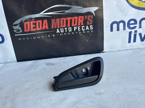 Maçaneta Interna Esquerdo Ford Ka 2020 Original Usado Preto Dianteira - Imagem 2