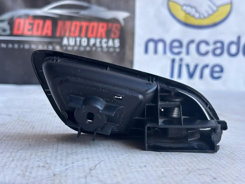 Maçaneta Interna Esquerdo Ford Ka 2020 Original Usado Preto Dianteira - Imagem 4