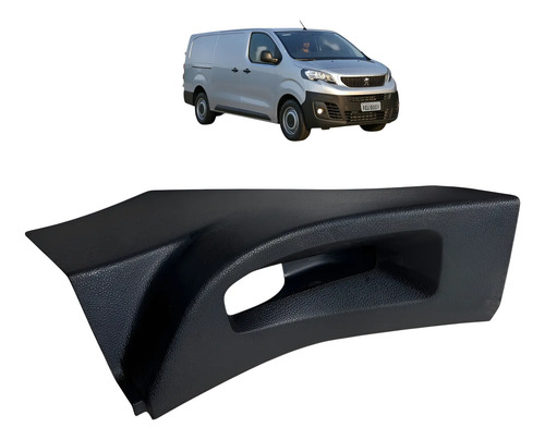 Moldura Alavanca Puxador Capô Peugeot Expert 2019 Usado Preto
