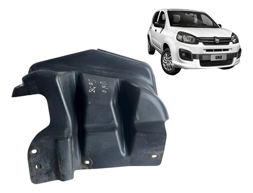 Anteparo Protetor Carter Fiat Uno 2020 Usado - Imagem 1