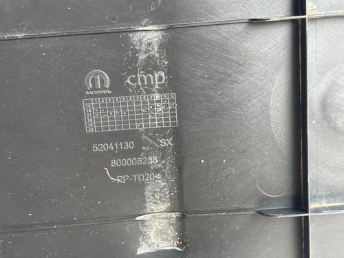 Capa Protetor Inferior Anteparo Fiat Uno 2020 Usado - Imagem 8