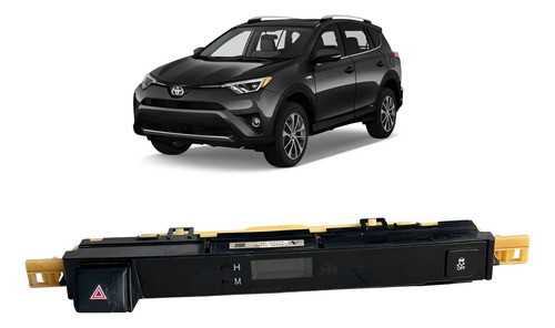Relógio Digital Painel Central Toyota Rav4 2018 Usado